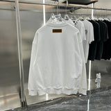 Back view of Louis Vuitton luxury clothing with relaxed-fit cut