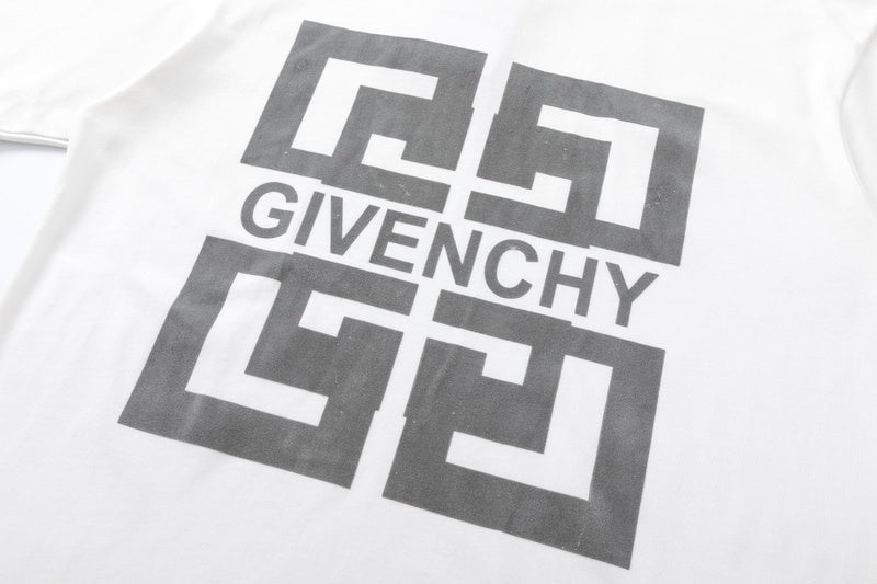 Full styled look of Givenchy luxury clothing with signature branding