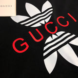 Front view of Gucci luxury clothing with relaxed-fit cut