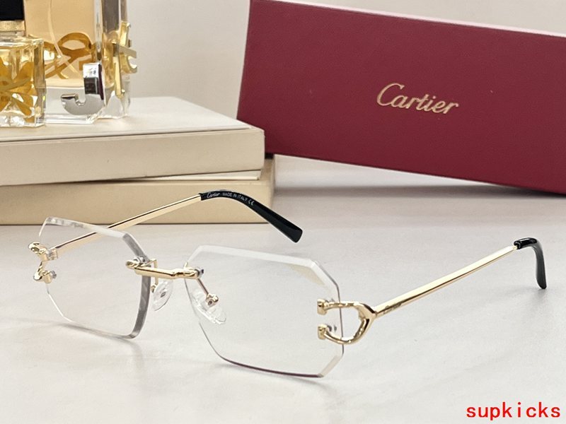 Front view of Cartier unisex sunglasses