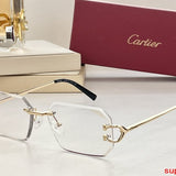 Front view of Cartier unisex sunglasses