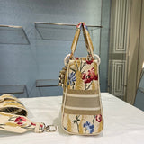 Back view of signature chic women's handbag – women's designer-style accessory
