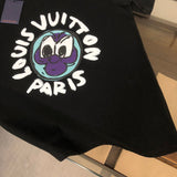 Back view of Louis Vuitton cotton t-shirt with label-forward styling