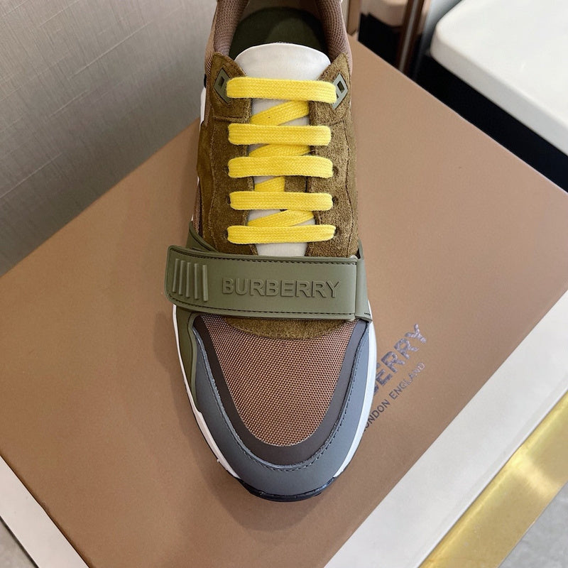 Burberry shoes Style 170 - close-up of statement logo accent