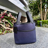 Close-up detail of modernist bag design