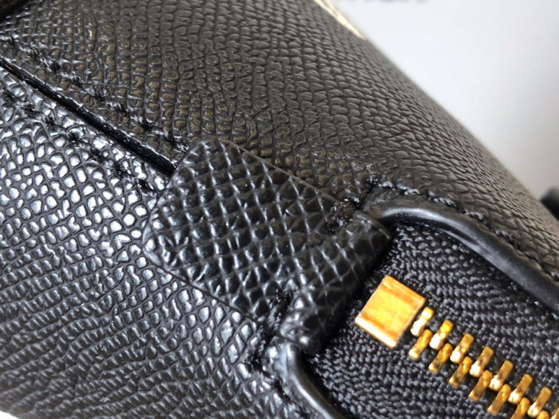 Zivas Charm Polished Finish Statement Handbag (Refined Modern Silhouette) – Interior View