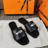 Hermes sandals Style 154 - side profile detail