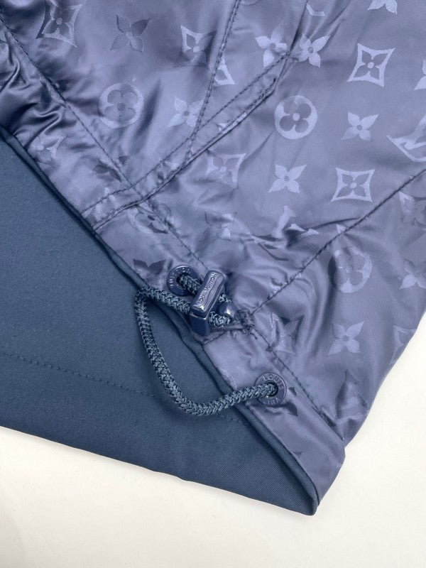 Front view of Louis Vuitton luxury clothing with tailored silhouette