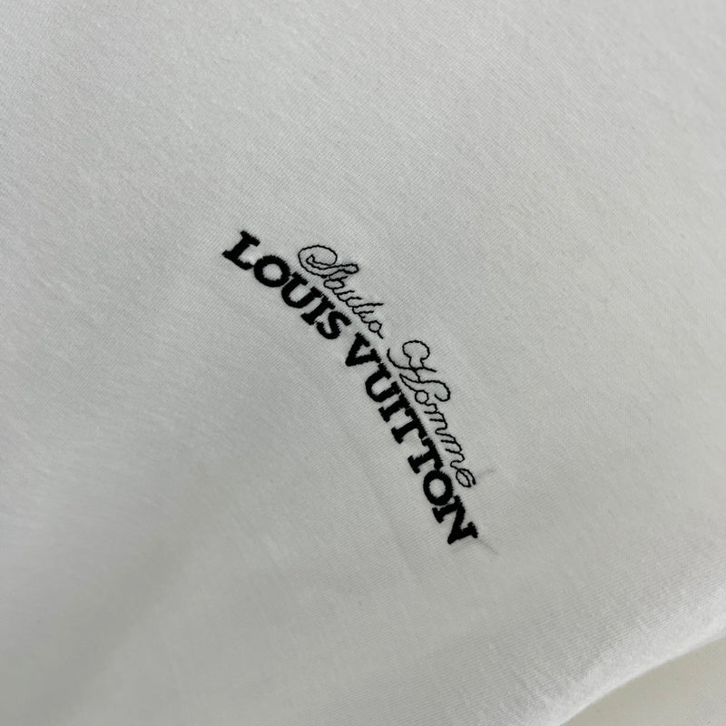 Front view of Louis Vuitton cotton t-shirt with relaxed-fit cut