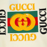 Flat lay presentation of Gucci luxury clothing with tailored silhouette