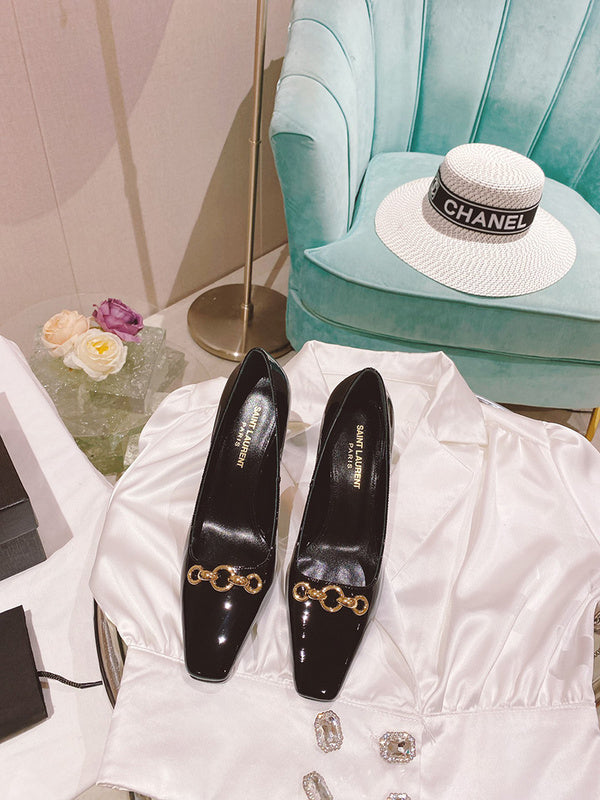 Front view of Saint Laurent luxury piece style No.015