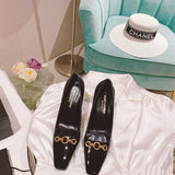 Saint Laurent shoes front view designer style