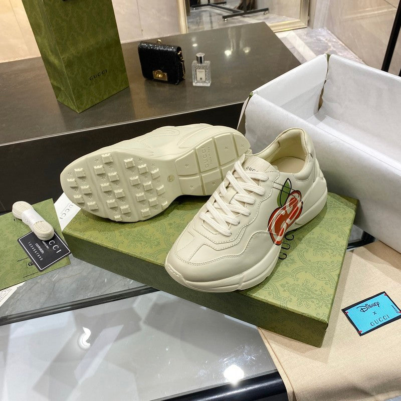 Gucci all-black luxury sneakers view 5 everyday casual design