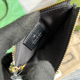 Side view of smart structured handbag