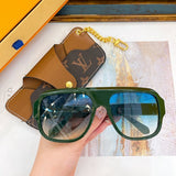 Angled view of Louis Vuitton unisex sunglasses
