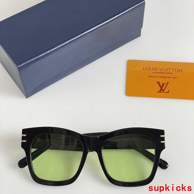 Side view of Louis Vuitton unisex sunglasses