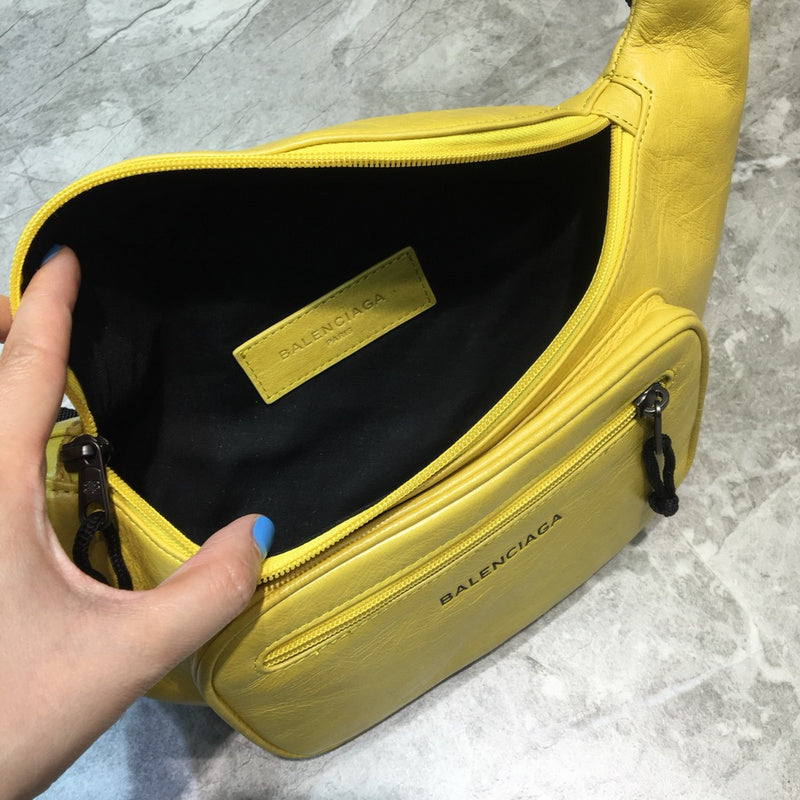 Contemporary Vegan Leather Handbag - Refined Silhouette | Women's Premium Handbag #220 - back view (image 4) of designer-inspired handbag