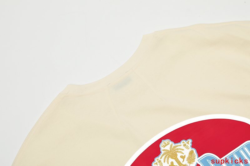Back view of Rhude luxury clothing with logo-detail design