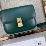 Side profile of premium refined women's handbag – women's premium purse