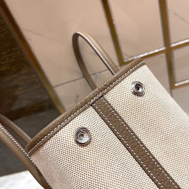 Close-up detail of refined bag design