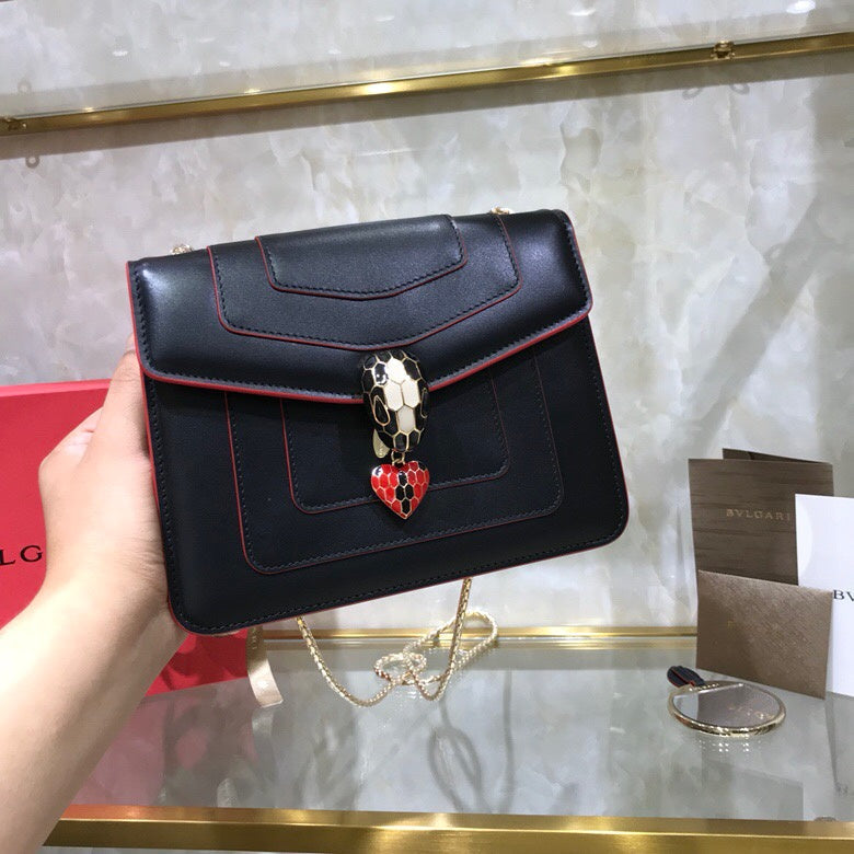 Refined Premium PU Leather Handbag - Signature Hardware Accents | Women's Statement Accessory #1792 - back view (image 4) of designer-inspired handbag