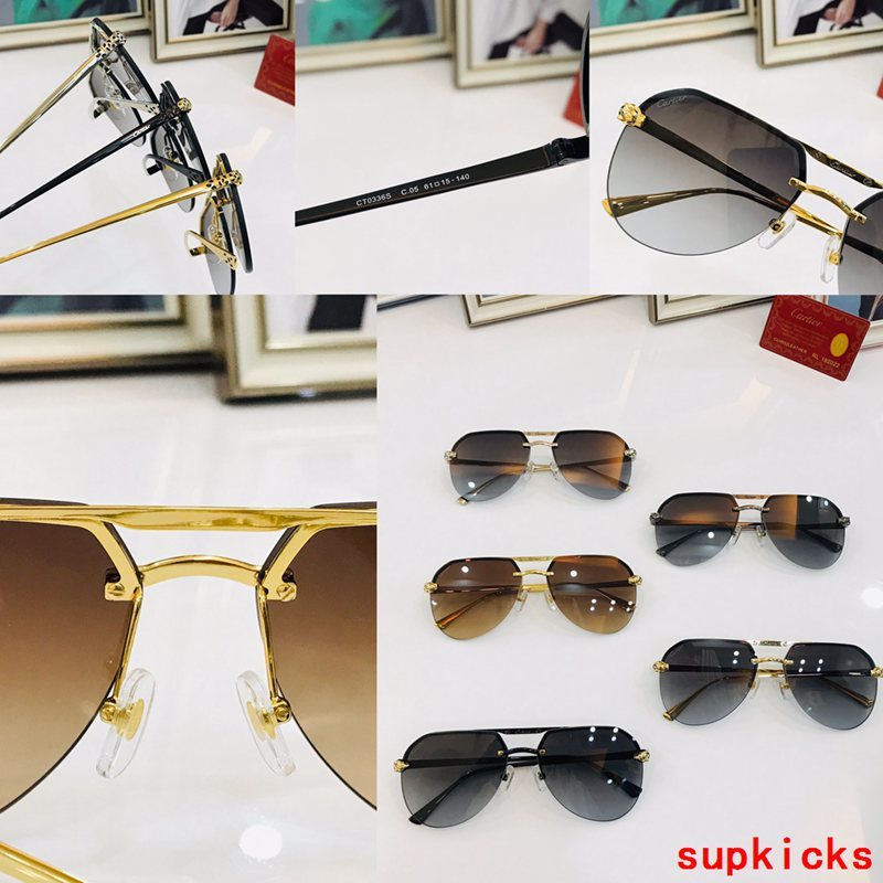 Lifestyle view of Cartier unisex sunglasses