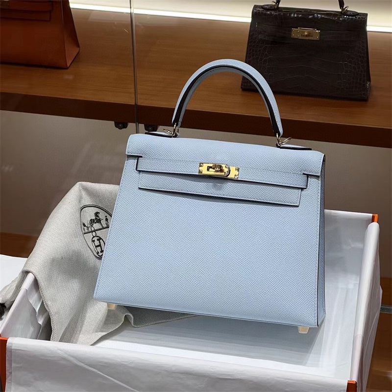 Tailored bag shown from front angle