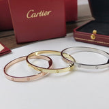 Front view of Cartier unisex jewelry piece