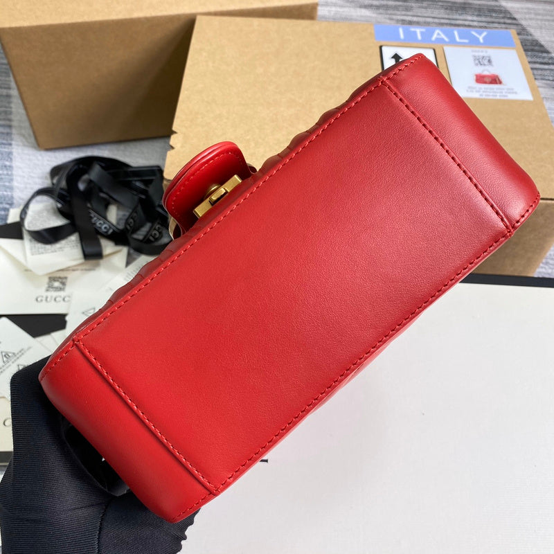 Interior view of signature chic women's handbag – women's designer-style accessory