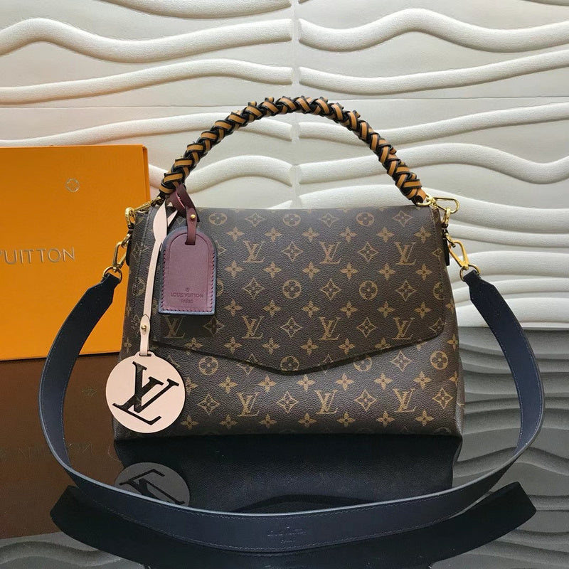 Front view of signature sleek women's handbag – women's premium purse