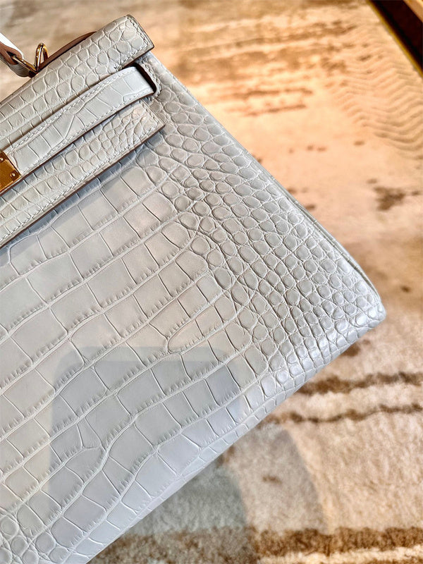 curated crossbody bag detail view showing craftsmanship