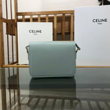 Front view of classic premium women's handbag – women's everyday handbag