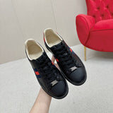 Gucci all-black luxury sneakers view 6 low-top design