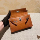 Close-up detail of refined bag design