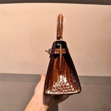 Close-up detail of balanced bag design