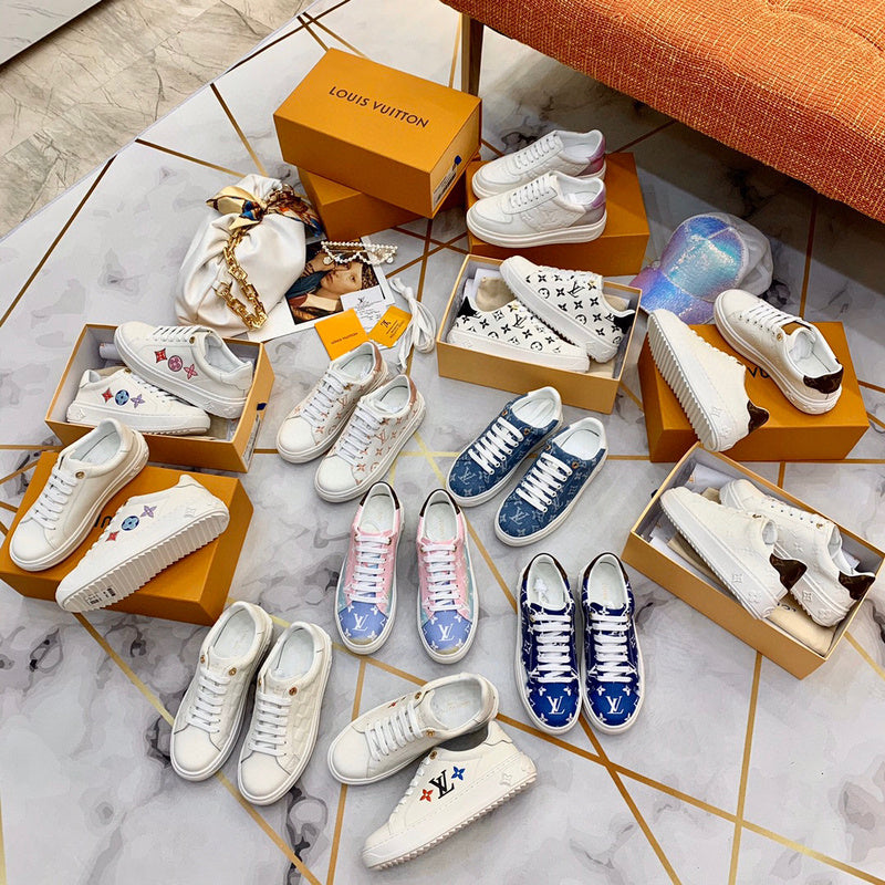 Louis Vuitton designer shoes full view