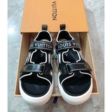 Louis Vuitton Tan Ankle Boots - Full Silhouette View