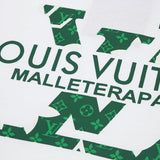 Back view of Louis Vuitton cotton t-shirt with contemporary cut