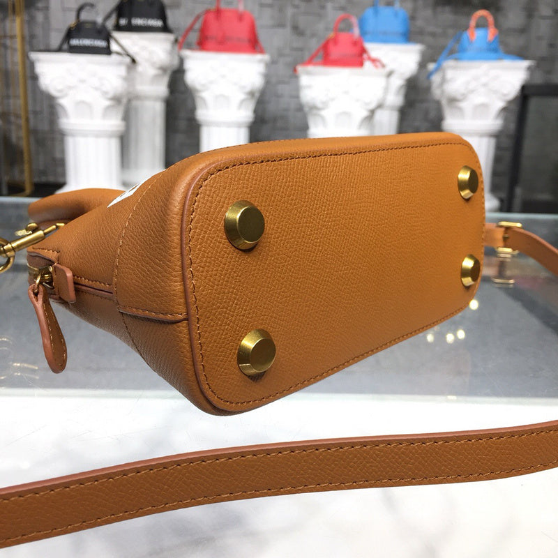 Understated Vegan Leather Handbag - Everyday Elegance | Women's Everyday Carry Handbag #888 - texture close-up (image 9) of designer-inspired handbag