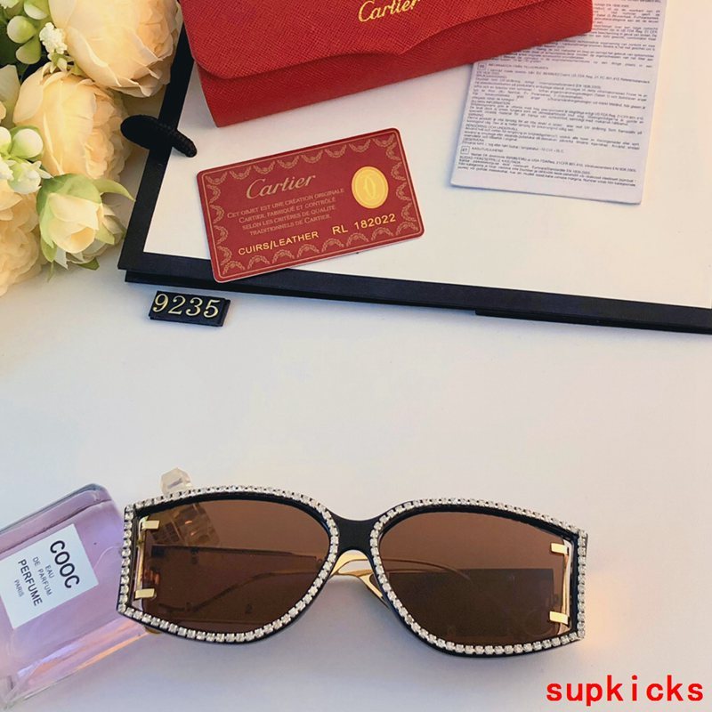 Side view of Cartier unisex sunglasses