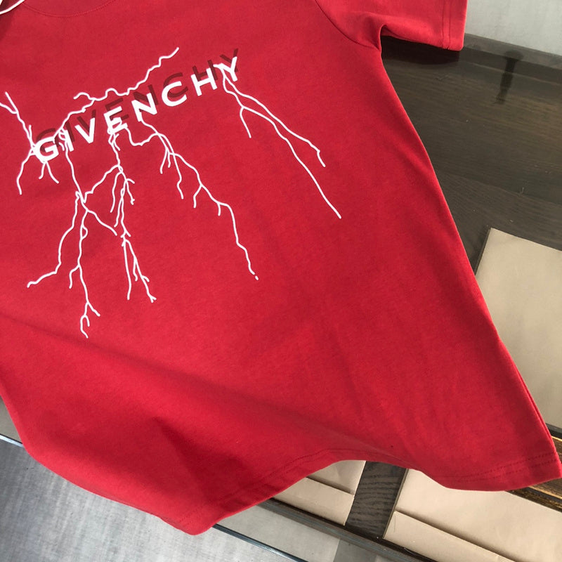Back view of Givenchy luxury clothing with signature branding