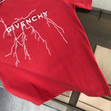Back view of Givenchy luxury clothing with signature branding