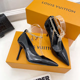 Louis Vuitton Chocolate Brown Chunky Platform Sneakers - Detail Shot of Craftsmanship