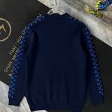 Side profile of Louis Vuitton luxury clothing with contemporary cut