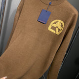 Close-up detail shot of Louis Vuitton luxury clothing with streetwear-inspired cut