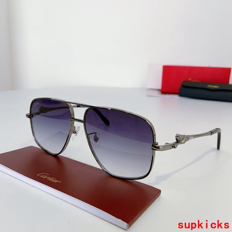 Lifestyle view of Cartier unisex sunglasses