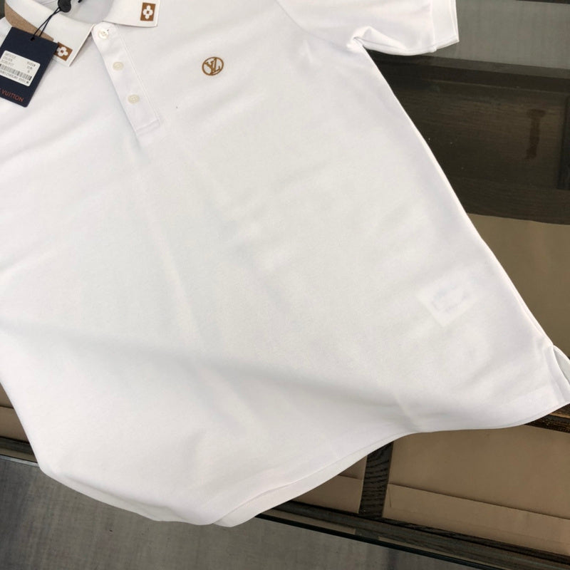 Back view of Louis Vuitton cotton t-shirt with contemporary cut