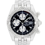 Side view of Breitling men's watch