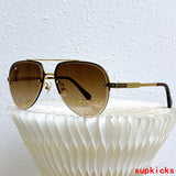 Lifestyle view of Louis Vuitton unisex sunglasses