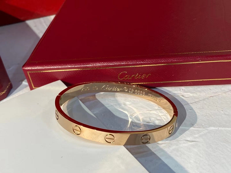 Side view of Cartier unisex jewelry piece